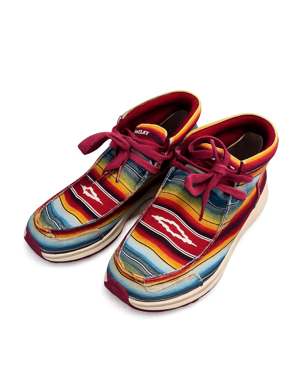 🌈 Ariat Hilo Serape Slip-On Shoes – Women’s US 7.5B – Western Casual Sneakers